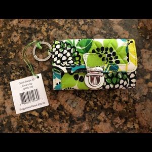 Vera Bradley Quick Swipe ID in Lime’s Up Brand New